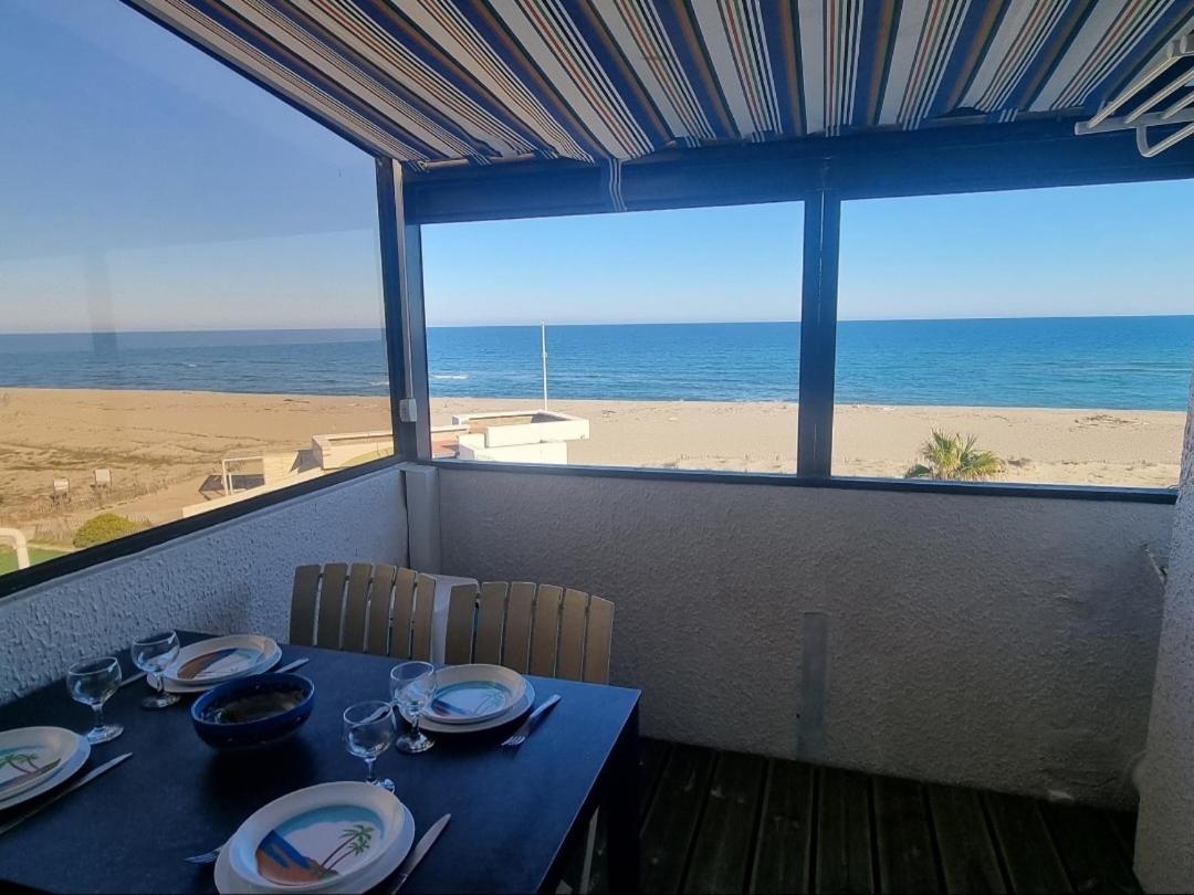 Magnifique Vue Plage Joli Appartement 5 Personnes Secteur Allee Des Arts Le Barcarès Exterior foto