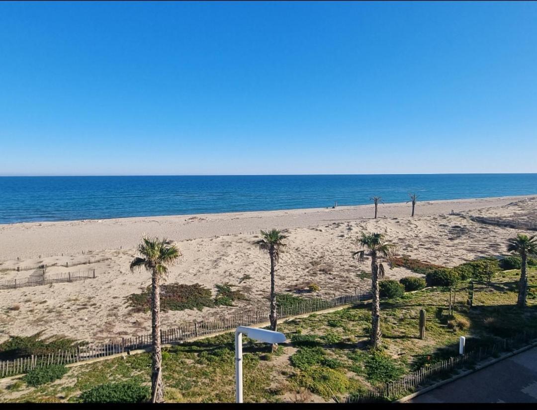 Magnifique Vue Plage Joli Appartement 5 Personnes Secteur Allee Des Arts Le Barcarès Exterior foto